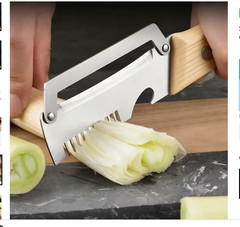 NEW 2 in 1 Multi-Functional Vegetable Peeler for Kitchen Stainless Steel Peeler