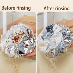 Reusable Food-grade Aluminum Foil Film for Oven, Insulation, Takeaway & Picnic