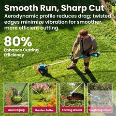 0895Trimmer line, 0.095″ x 0.5LB, 280-Foot Twisted Round Weed Eater String for