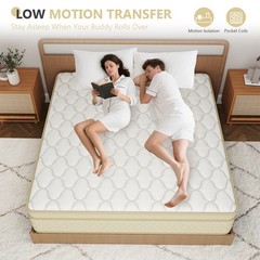 14 Inch Queen Size Mattress Gel Memory Foam Hybrid Pocket Spring In A Box