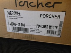 Porcher Marquee Undercounter Lavatory Medium Square Sink 12080-00.001 ( DN6293)