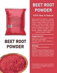 Beet Root Powder (Beta vulgaris) Raw & Non-GMO Superfood Vegan 100% Natural