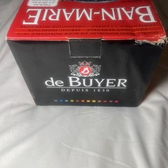 de Buyer Bain-Marie Double Boiler 1.5L INOX 18/10. Made In France NEW