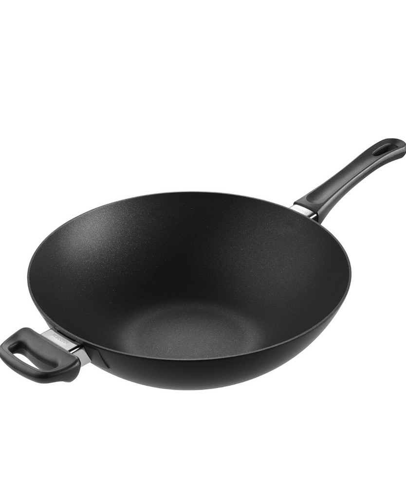 Scanpan Classic 12.5 in. Wok Cookware Pan Black Edition In Box