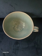 Anthropologie Old Havana Mint Oversized 10 Oz Cup – Teal