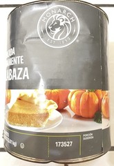 100% Pure SOLID PACK Canned Food Pumpkin – 6 LB 10 oz (106 oz) Can Exp 12/26
