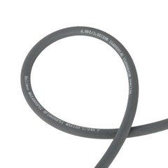 50ft x 3/8″ Pressure Washer Hose Non-Marking – 4000 PSI Gray With Couplers