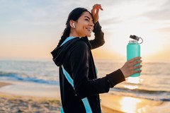 40oz Water Bottle Stainless Steel Vacuum Double Wall Insulation Sport Wide Mouth