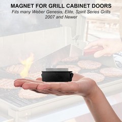 Replacement Magnet fits Weber & Napoleon Grill Cabinet Doors, Compatible with Ma