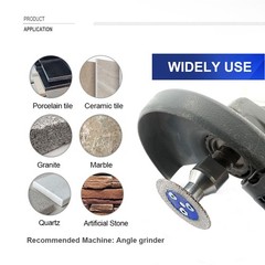 3pcs 5/8 Diamond Cutting Disc 40mm Engraving Saw Blade Carving Marble Granite