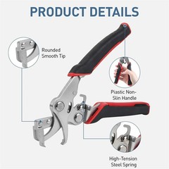 NEW Duty Auto Clip Remover Pliers Trim Panel Fastener Rivet Disassembly Tool