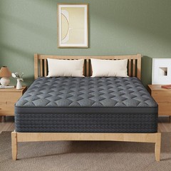 12″ Queen Mattress in Box, Gel Memory Foam Hybrid Pocket Spring Medium Firm