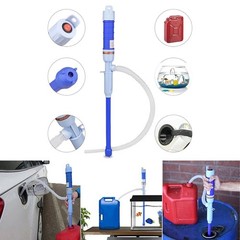 Battery Powered Electric Fuel Transfer Siphon Pump Gas Oil Water Liquid 2.2 GPM
