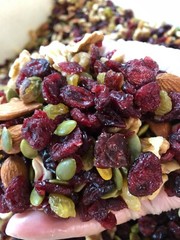 Omega-3 Deluxe Mix Cranberries Raisins Cashews Walnuts Almond Pistachio Pecans