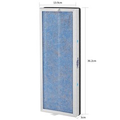 1-12 Pack 4-in-1 4-Stage MS18 MS19 Air Purifier HEPA Washable Filter Replacement