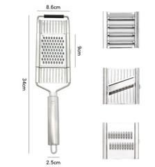 4 in 1 Vegetable Slicer Shredder Grater Cutter Manual Carrot Potato Grater Lot