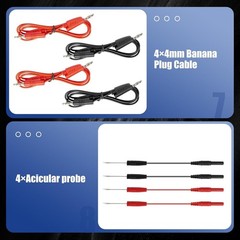 110 Pcs Automotive Circuit Test Lead Kit, Multimeter Test Leads Kit… Fast Ship