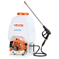 VEVOR Gas Powered Backpack Sprayer 26.5CC 0.9HP Engine 6.5 Gallon Garden Sprayer