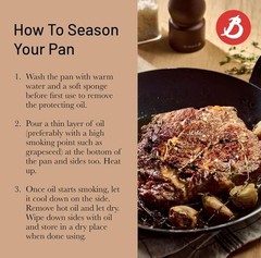 De Buyer Blue Carbon Steel 9.5″ Fry Pan – Black