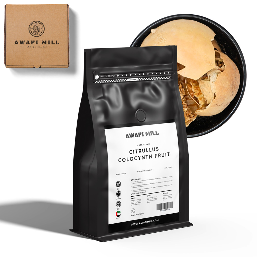 AWAFI MILL Citrullus colocynthis (Bitter Apple • Hanzal) – Dried Whole Fruit