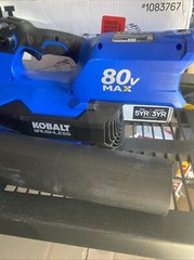 KOBALT KHB 2580-06 80V 630-CFM Brushless Cordless Electric Leaf Blower Tool Only