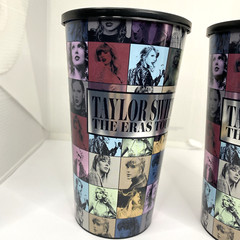 LOT OF 2-Taylor Swift THE ERAS TOUR Movie 32 oz Plastic Cups w/lids
