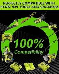 For RYOBI 40V 8 Ah Lithium-Ion High Capacity Battery OP40404 OP4050A OP4015 Lots