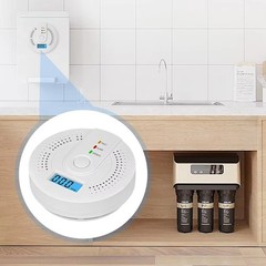Carbon Monoxide Detector Warning Safety Alarm Sensor LED Digital Battery Powers