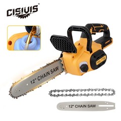 12 Inch Brushless Electric Chainsaw for DeWalt 20V Battery With Oiler