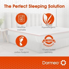 Dormeo California King Cooling Mattress Topper 3 inch 3 Zone Octaspring – NEW