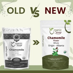 Organic Way Chamomile Flower Whole – Organic, Kosher & USDA Certified