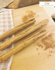 Organic Way Premium Cinnamon Cassia Sticks (Cinnamomum cassia)