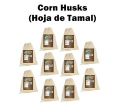 Premium Corn Husks for Tamales, Hojas de Tamal Natural 10 lbs