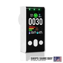 1/2/5/10X Upgraded Carbon Monoxide Detectors Plug-in Natural Gas Detector Smoke