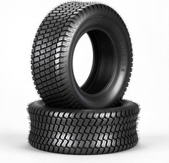20×8.00-8 Lawn Mower Turf Tires (Set of 2), 4 Ply Turf S Pattern 20x8x8 Tubeless