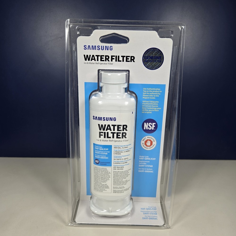 Samsung Refrigerator Water Filter HAF-QINS/EXP NEW Sealed DA97-17376B