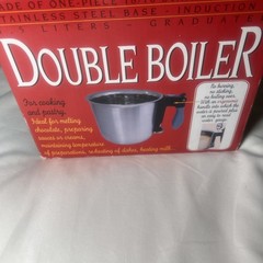 de Buyer Bain-Marie Double Boiler 1.5L INOX 18/10. Made In France NEW