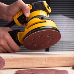 72Pcs 5 inch Sanding Discs 8-Hole Hook Loop for Orbital Sander Paper 40-320Grit
