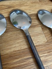 38 Piece Gourmet Settings Treble Clef Stainless Silverware & Serving Pieces VTG