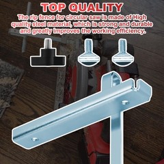 49-22-4146 Circular Saw Rip Fence Guide Kit for Milwauke-e 11″L x 6.9″W