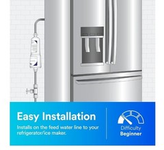 Aqua-Pure AP717 Inline Water Filter for Refrigerator No Chlorine Taste/Odor*NEW*