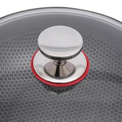 12-inch Stainless Steel Sauté Pan Skillet Non-stick Frying Pan With Lid