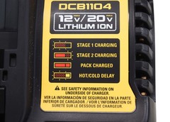 DeWalt DCB1104-NBX 12V MAX*/20V MAX* 4 Amp Multi-Voltage Charger (10 Pack)