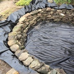 26*33FT Pond Liner 4.7 Mil Thickness EPDM Material UV Resistant Soft Fish Koi