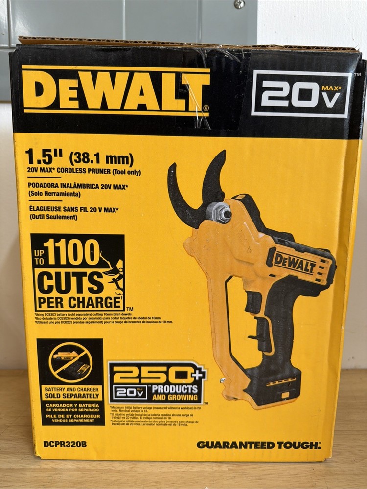 DEWALT DCPR320B 20V MAX Cordless Battery Powered Pruner Coated Blade (Tool Only)