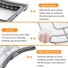 ADQ73373201 Dryer Lint Filter Fits for LG Kenmore AP5675511 2656948 PS7787727
