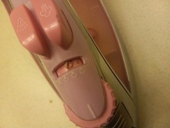 Sunbeam Steam Master Prof Iron Silver/pink Model GCSBSP-200 Retractable Cord