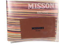 Missoni Milano Jill New King Pillowcases Pair Multicolor Stripe 65×100 cm Italy