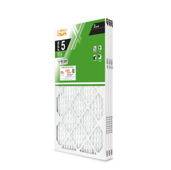 16 x 25 x 1 Standard Pleated Air Filter FPR 5, 3-Pack, Air Filters Replacement