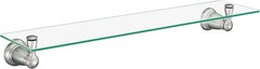 Moen Banbury Wall-Mount Clear Glass Shelf – BRUSHED NICKEL – Y2690BN